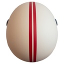 Veloce Burgundy Beige/Rosso Helmet