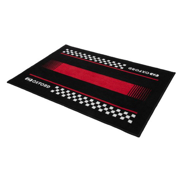Door Mat 90cm x 60cm Pitlane Red