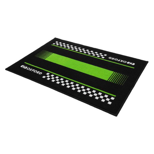 Door Mat 90cm x 60cm Pitlane Green