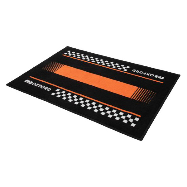 Door Mat 90cm x 60cm Pitlane Orange