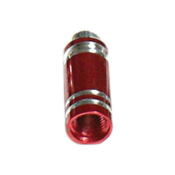 Valve Caps Bullets Red 1-pair