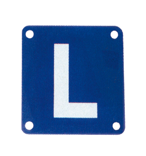 L Schild Alu