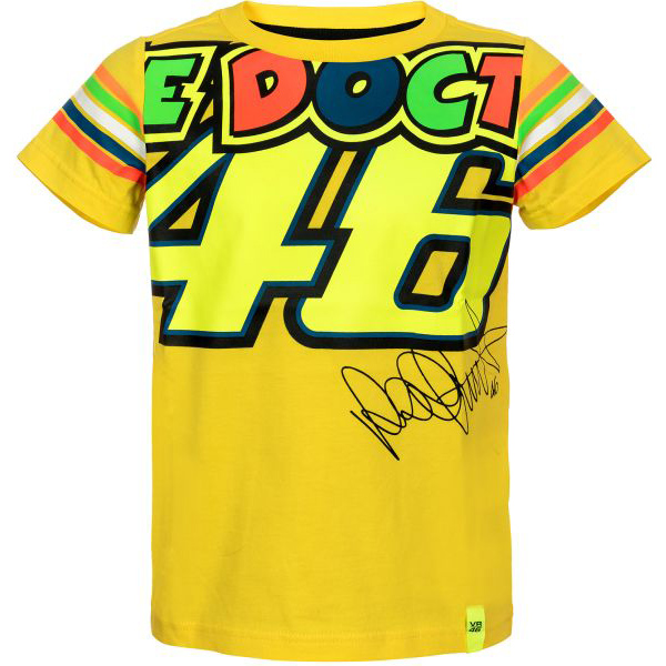 VR46 T-Shirt Strips 307901