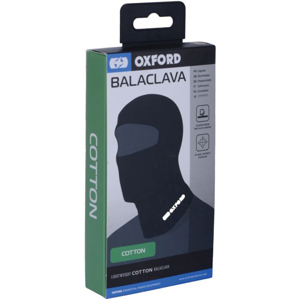Balaclava Cotton Black