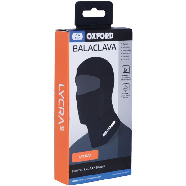Balaclava Lycra Black