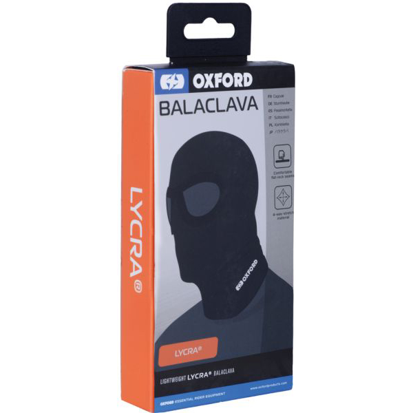 Balaclava Eyes Lycra Black