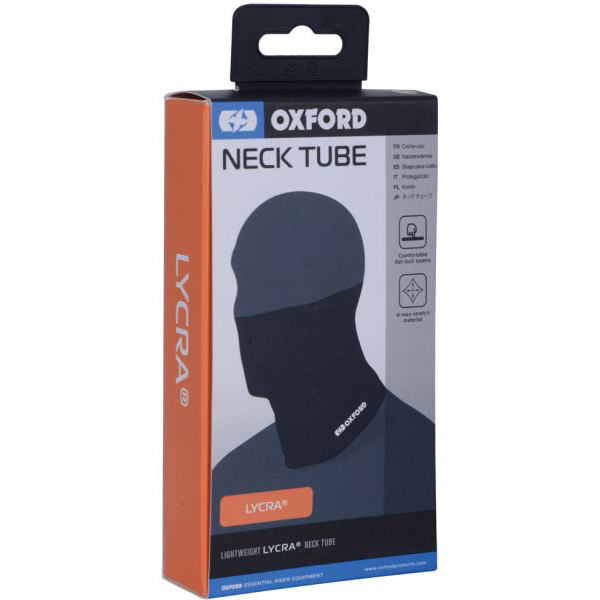 Neck Tube Lycra Black