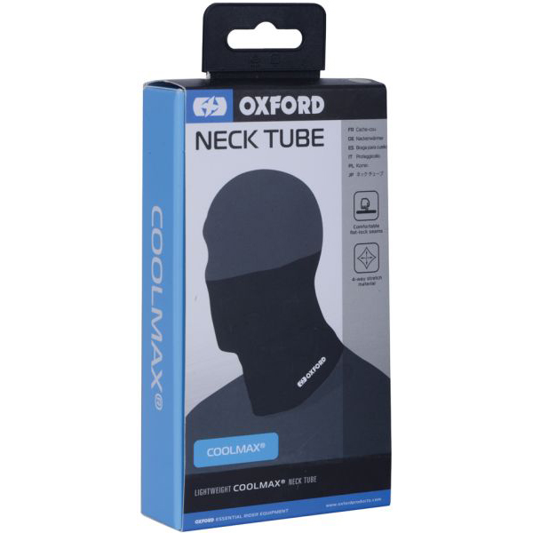 Neck Tube Coolmax Black