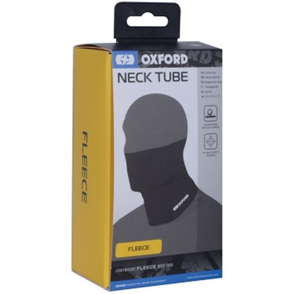 Neck Tube Fleece Black