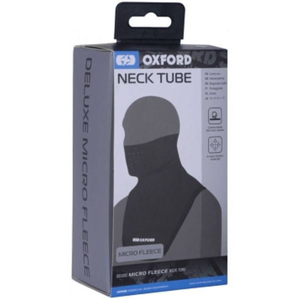 Deluxe Neck Tube Micro Fleece Black