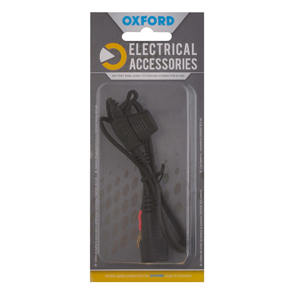 Battery ring leads to USA/SAE connector (0.5mtr lead)