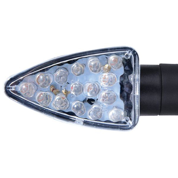 Arrow Indicator Black Short Stem & Clear Lens