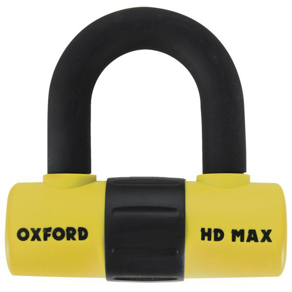 HD MAX Disc Lock 14mm⌀ Shackle Yellow