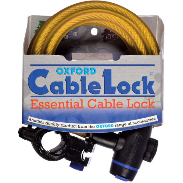 Cable Lock 12mm x 1.8mt Gold