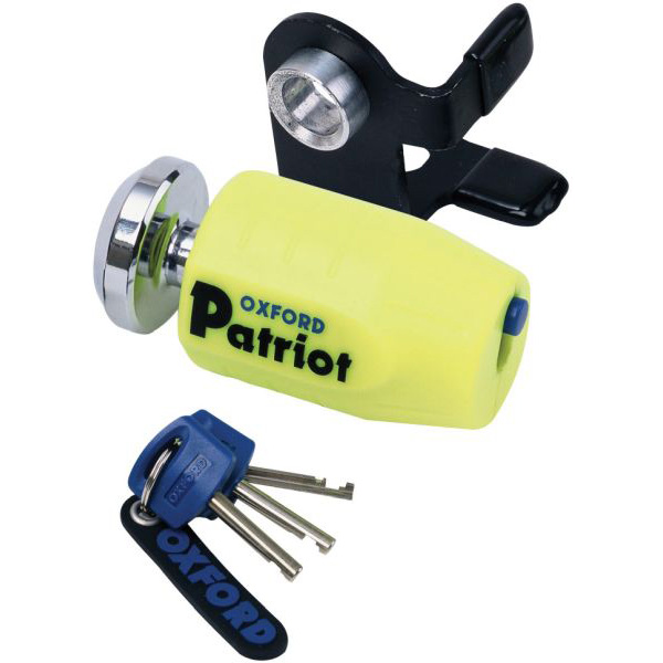 Patriot Pin Disc Lock 14mm⌀ Locking Pin Yellow