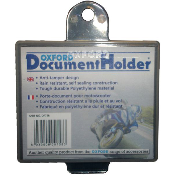 Plastic Insurance Slip Holder (Square)