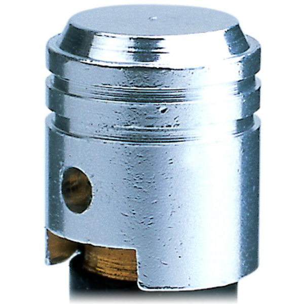 Piston Valve Caps Silver 1-pair