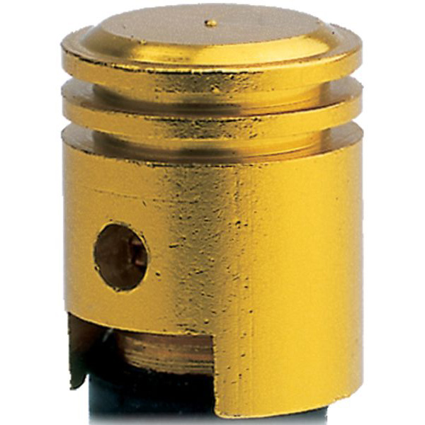 Piston Valve Caps Gold 1-pair