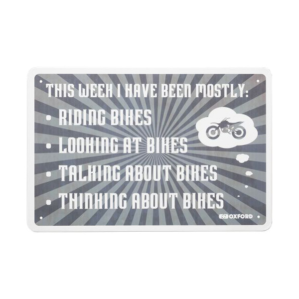 Garage Metal Sign - This Week 20x30cm