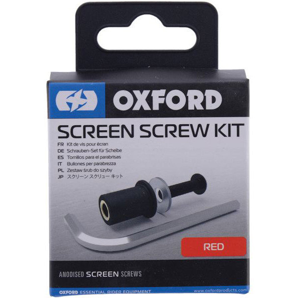 Screen Screws Red