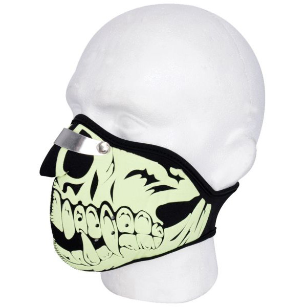 Face Mask Glow Skull
