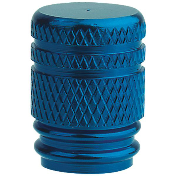 Valve Caps Blue 1-pair