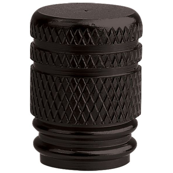 Valve Caps Black 1-pair