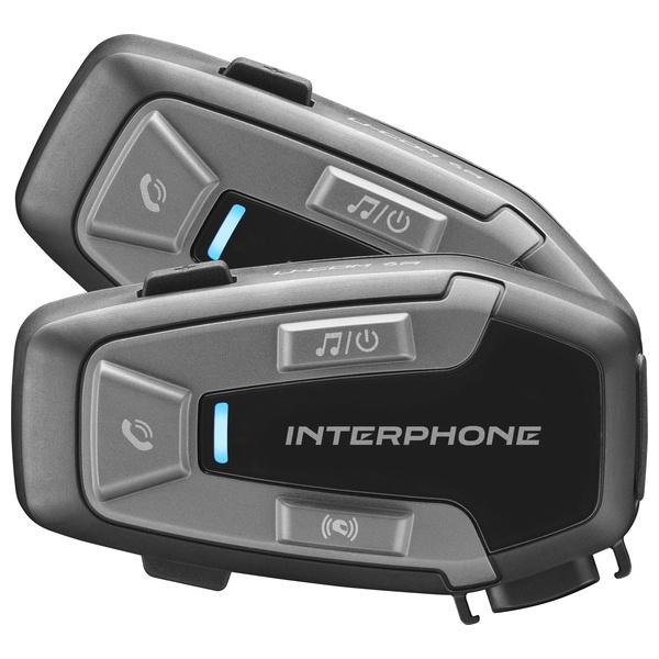 U-Com 6R Removable Bluetooth Intercom Twin pack