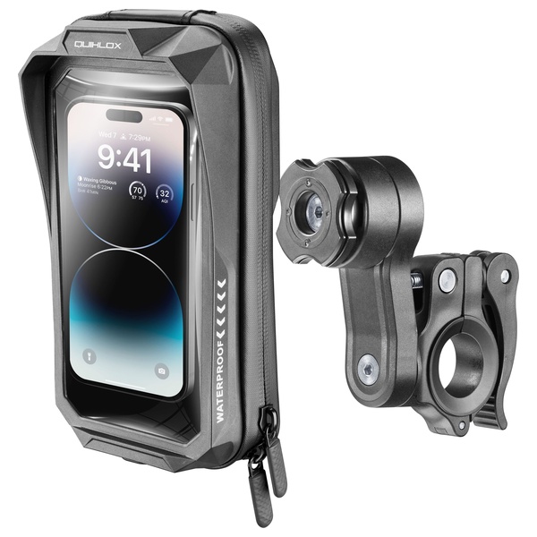 7" Motorcycle Quiklox Hard Case Ip66