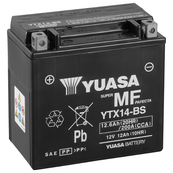 Yuasa Batterie YTX14-BS