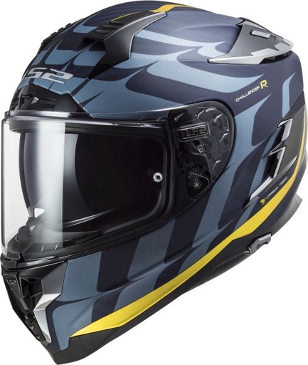 FF327 Challenger C Flames Helmet