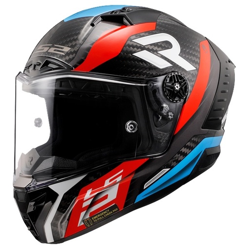 [03-1680585-60-M] FF805 Thunder C Supra Carbon Helmet