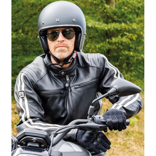 Retro Racing 3 Leather Jacket