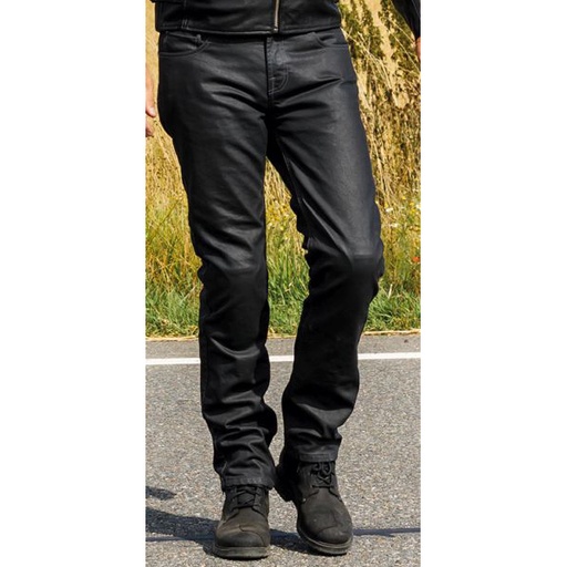 Waxed Slim Fit Jeans