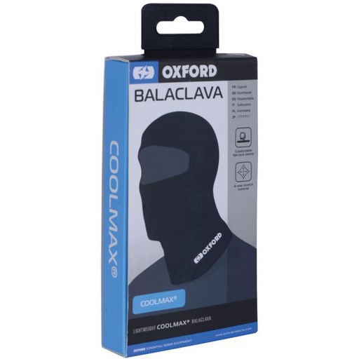 [CA015] Balaclava Coolmax Black
