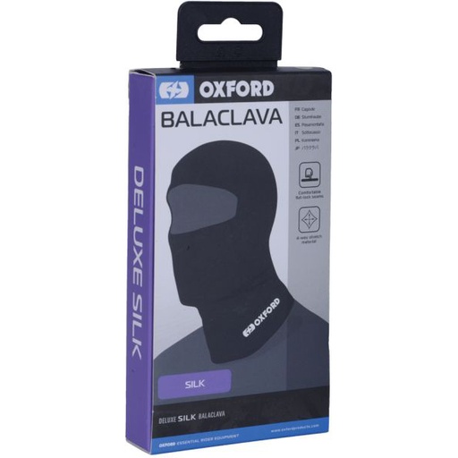 [CA025] Deluxe Balaclava Silk Black
