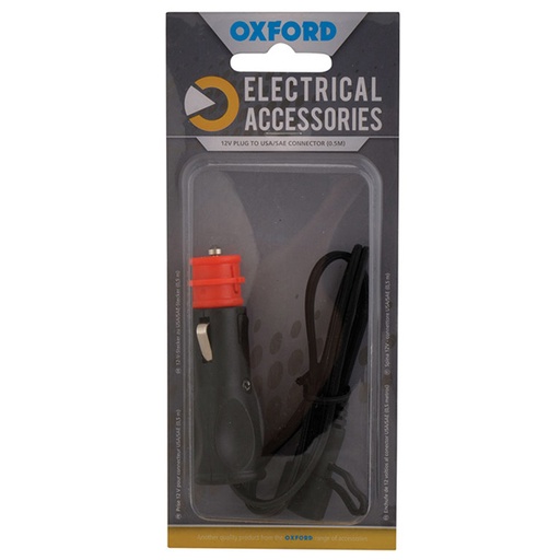 [EL106] 12V plug to USA/SAE connector (0.5mtr lead)