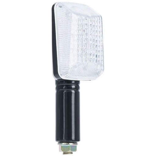 [EL336] Rectangle Indicator Black Long Stem & Clear Lens