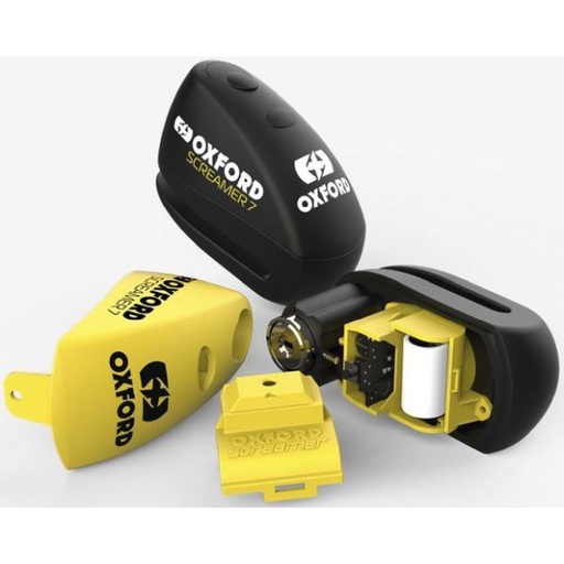 [LK289] Screamer7 Alarm Disc Lock 7.0mm⌀ Locking Pin Black