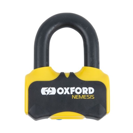 [LK471] Nemesis Disc Lock 14mm⌀ Shackle Yellow