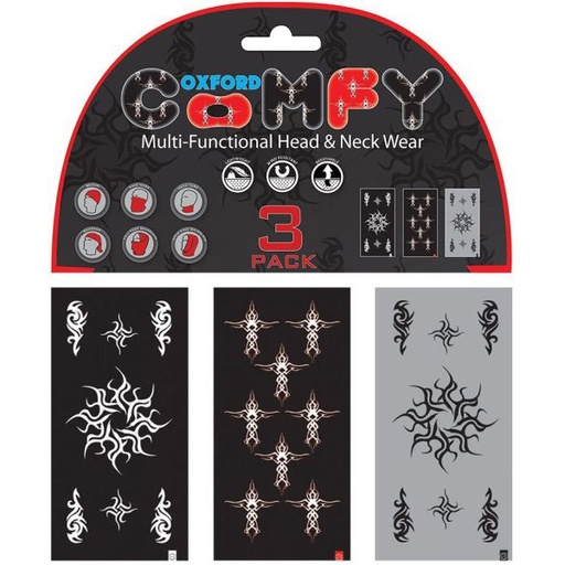 [NW122] Comfy Tribal 3-pack