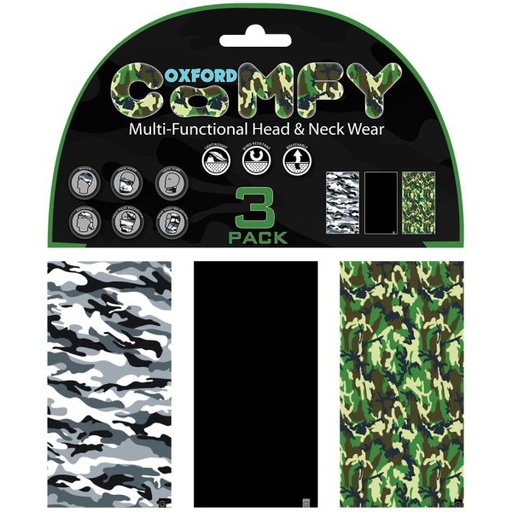 [NW123] Comfy Camo 3-pack