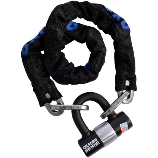 [OF157] HD Chain Lock 9.3mm x 1.0mt Black