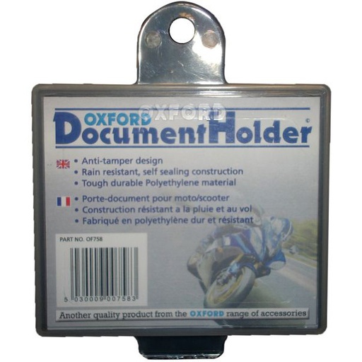 [OF758] Plastic Insurance Slip Holder (Square)