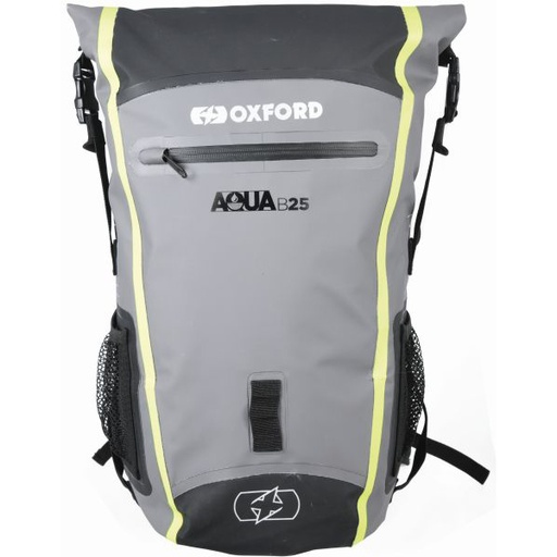 [OL466] Aqua B-25 Backpack 25L Grey/Fluo