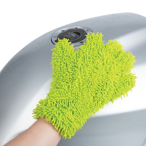 [OX261] Microfibre Noodle Wash Glove Green