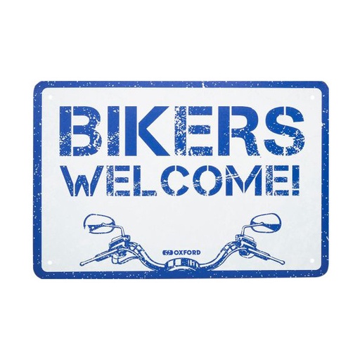 [OX381] Garage Metal Sign - Welcome 20x30cm