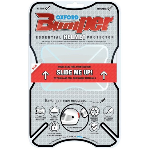 [OX530] Helmet Bumper - Transparent