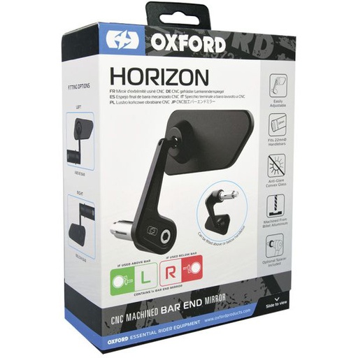 [OX537] Horizon Bar End Mirror Left