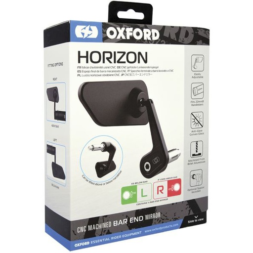 [OX538] Horizon Bar End Mirror Right